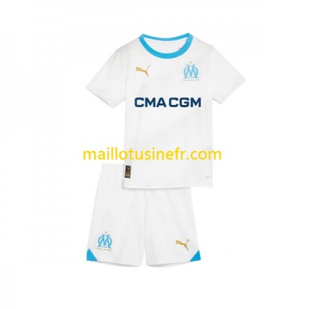Maillot de Foot Olympique de Marseille Domicile 2023-24 - Enfant Maillot de Foot Olympique de Marseille Domicile 2023-24 - Enfant